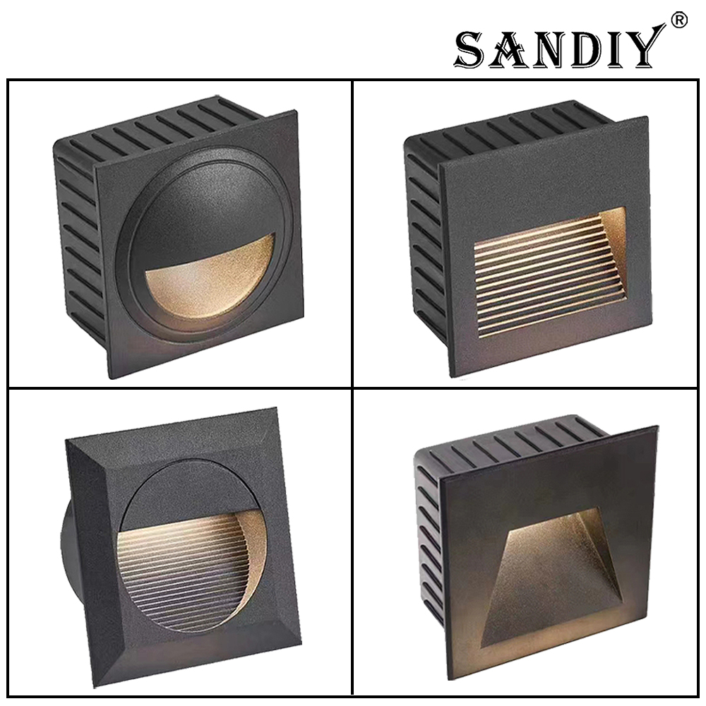 Outdoor Lighting Voltage - SANDIY Lampu Dinding Luar Ruangan Tersembunyi