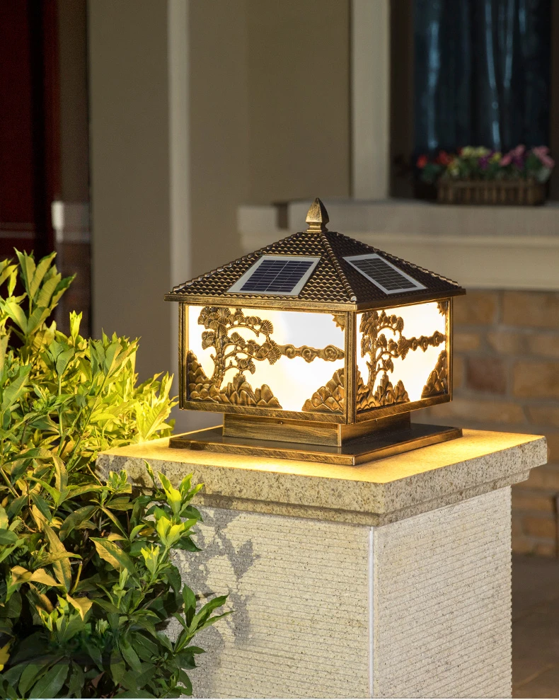 Outdoor Lighting Wall - Lampu dinding luar ruangan tenaga surya