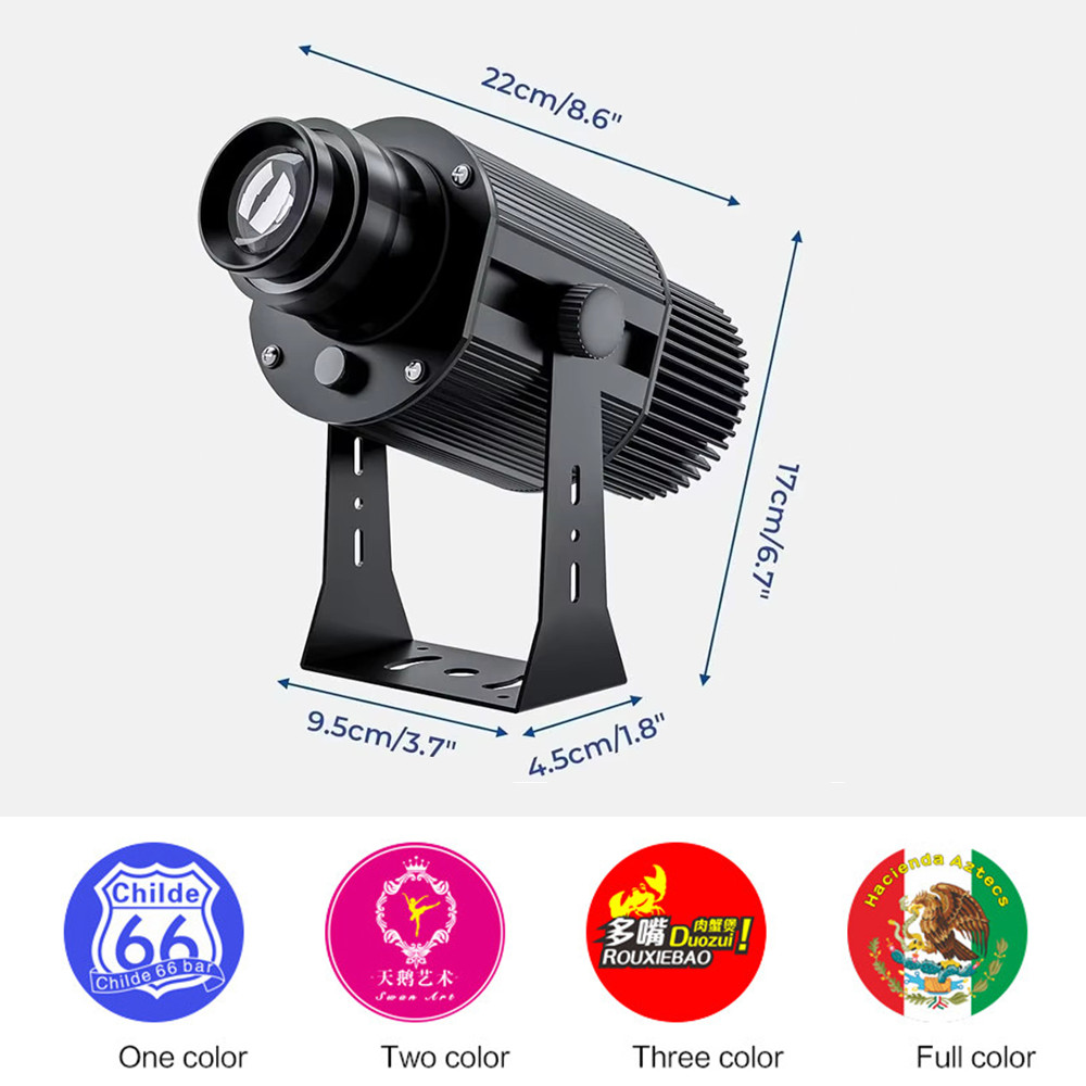 Outdoor Lighting Logo - Proyektor Gobo LED HD Komersial Luar