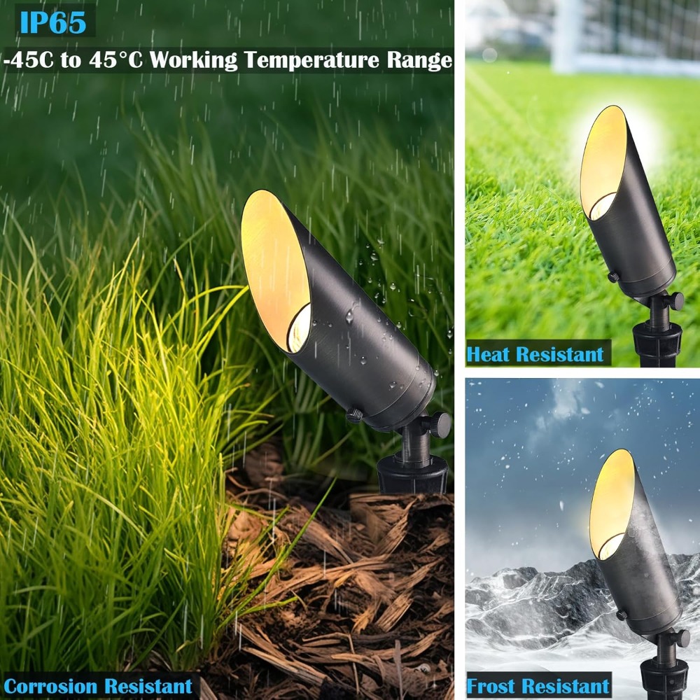 Outdoor Lighting Voltage - Lampu Lanskap LED RGB Tegangan Rendah