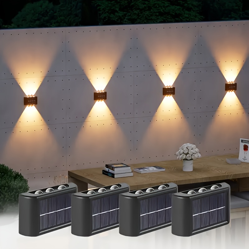 Outdoor Lighting Wall - Lampu LED Tenaga Surya Tahan Air