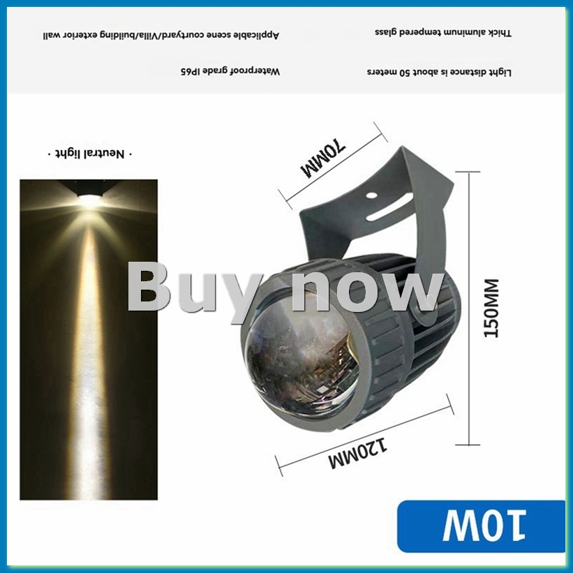 Outdoor Lighting Wall - Lampu Sorot Taman LED Luar Ruangan