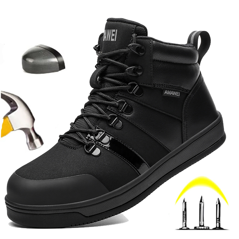Outdoor Lighting Round - Sepatu Bot Kerja Safety Toe Steel