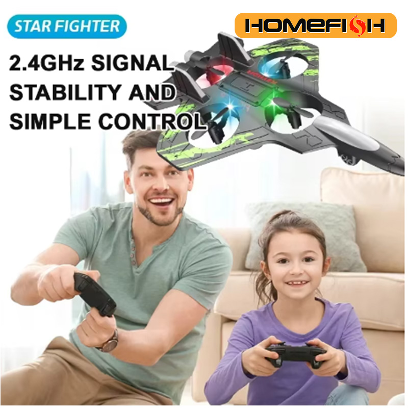 Outdoor Lighting Remote Control - Pesawat terbang mainan HOMEFISH 2.4G, remote