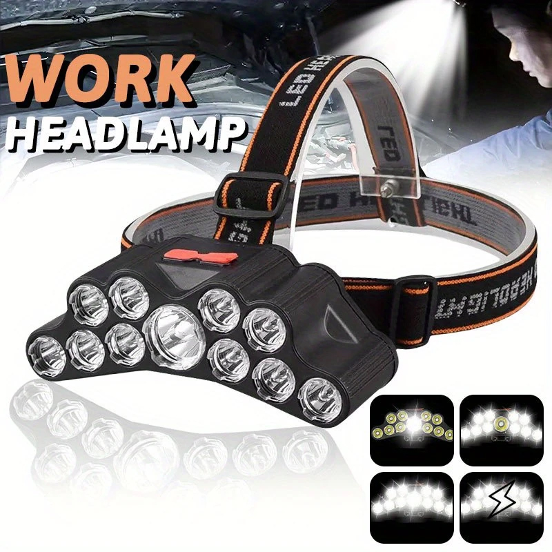 Outdoor Lighting Globes - Lampu Depan LED 11 Lampu Depan