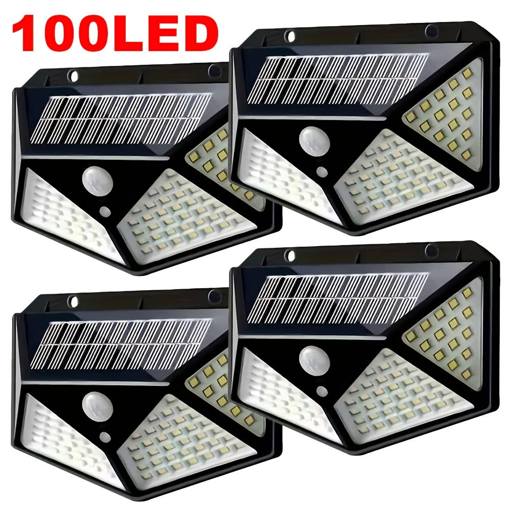 Outdoor Lighting Wall - Lampu Taman Tenaga Surya 100LED, Lampu