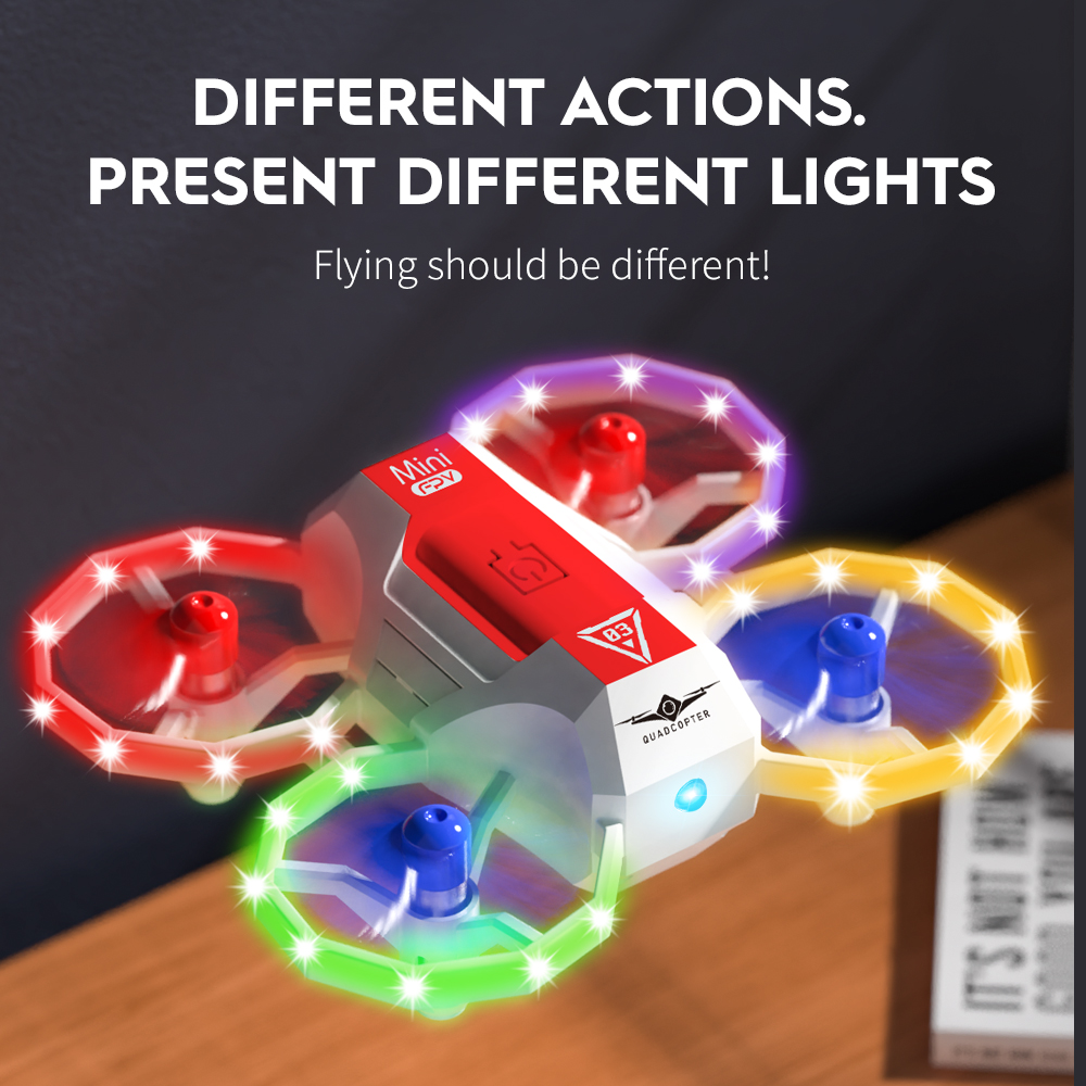 Outdoor Lighting Remote Control - KF601 drone Mini dengan musik dan
