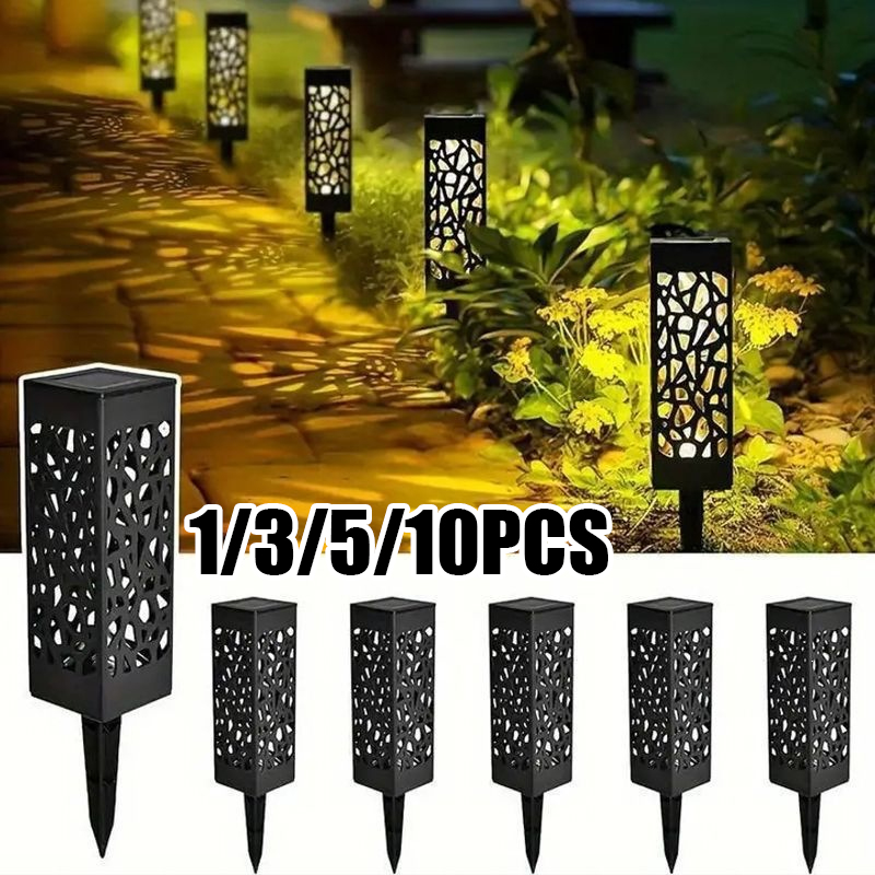 Outdoor Lighting Experts - Lampu Taman Tenaga Surya dengan Pola