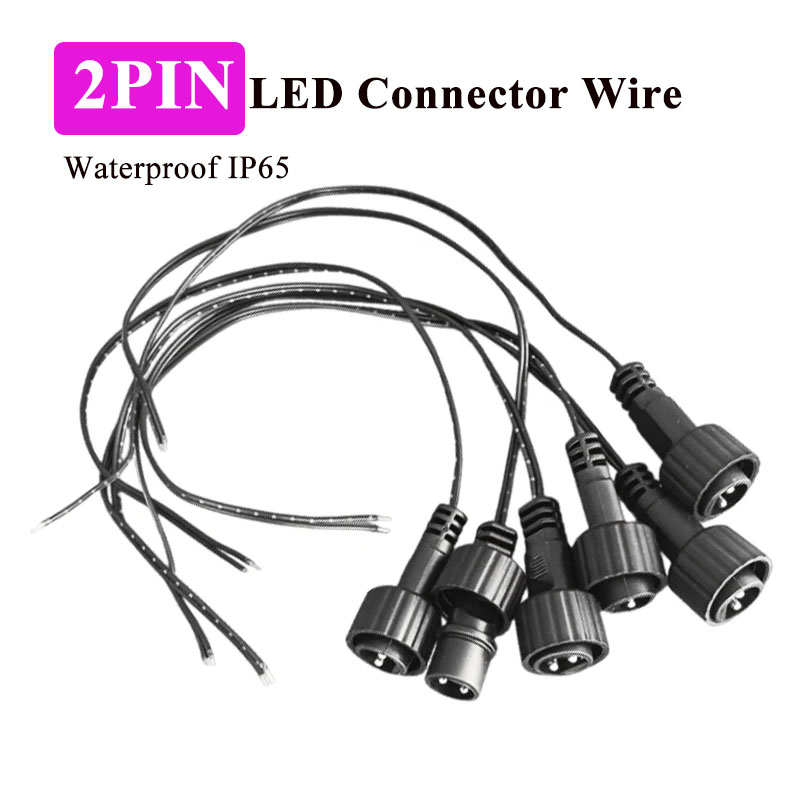 Outdoor Lighting Experts - Konektor LED 2Pin Outdoor dengan Kabel