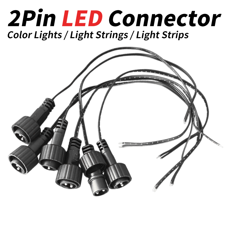 Outdoor Lighting Experts - Konektor LED 2Pin dengan Kabel 25cm