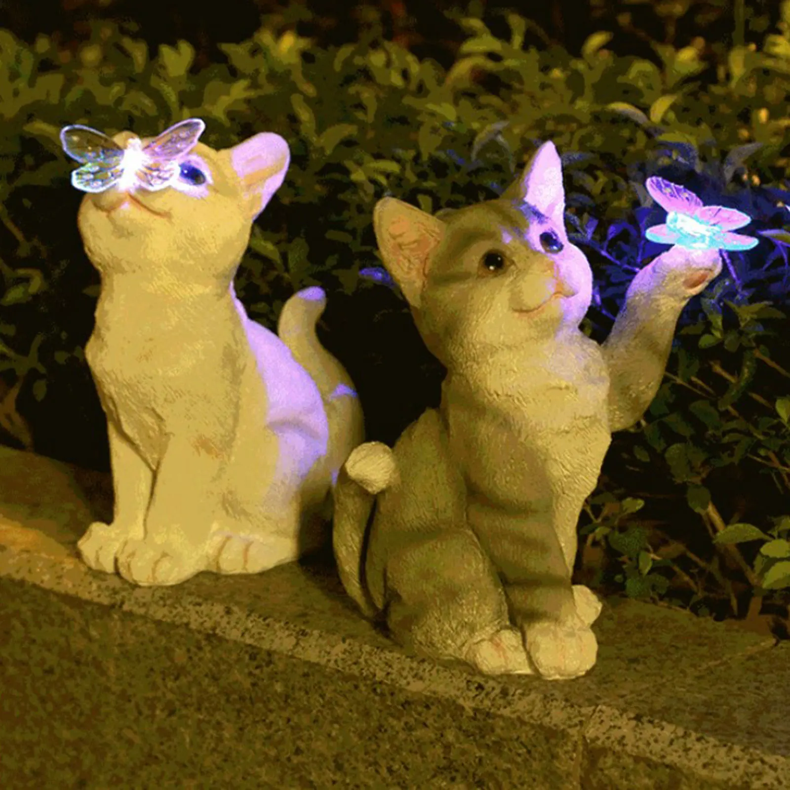 Outdoor Lighting Pendant - Patung Patung Kucing Luar Ruangan Liontin