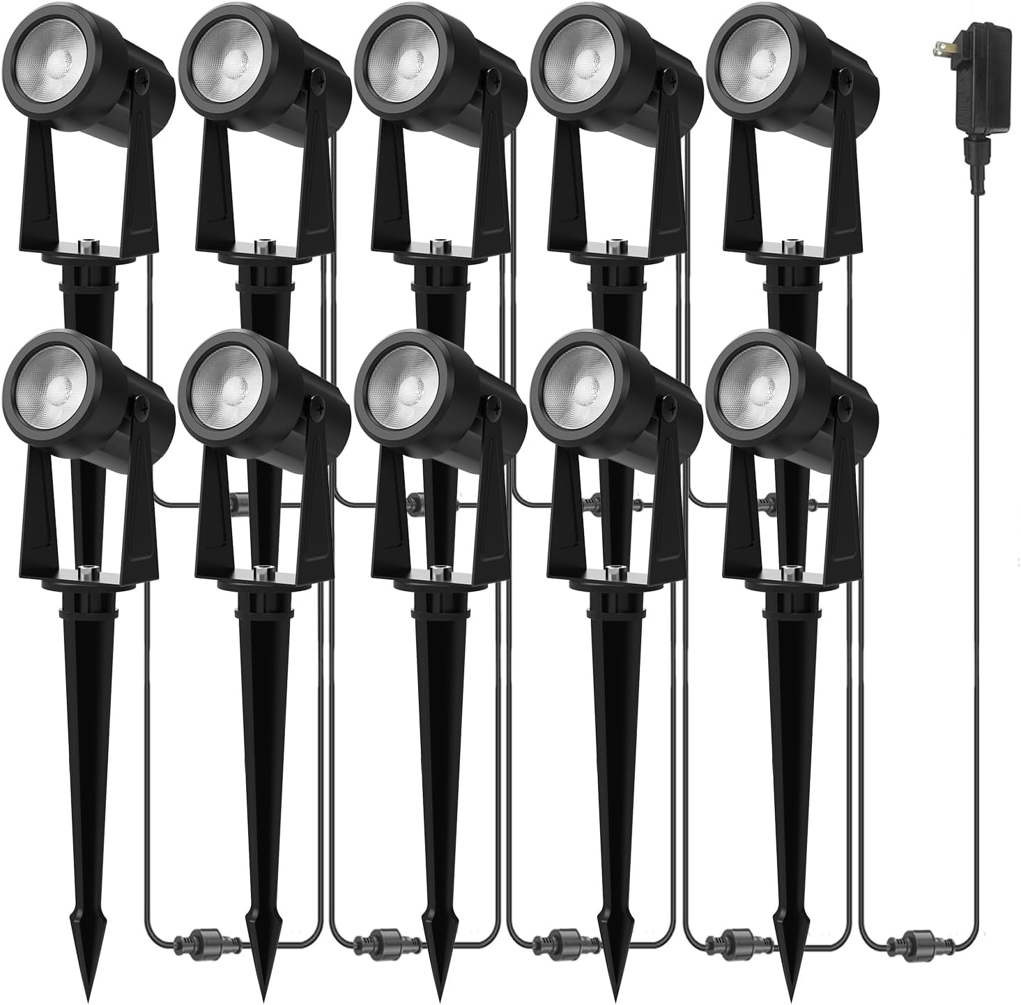 Outdoor Lighting Voltage - Banord 4-10 Pack Lampu Sorot LED