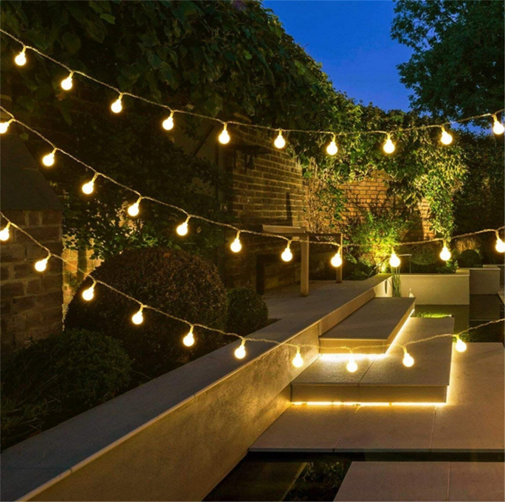 Lampu String Tenaga Surya/USB/ - Outdoor Lighting Globes ulasan dan harga