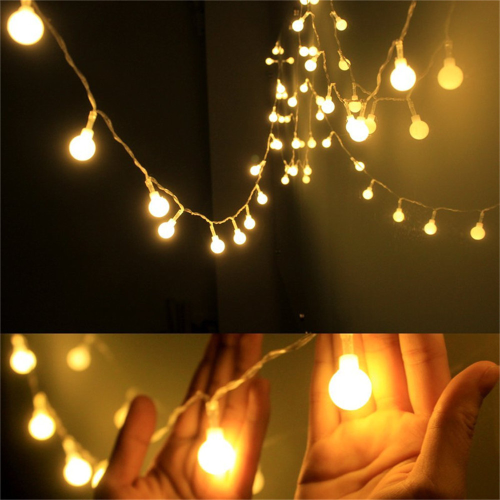 Lampu String Tenaga Surya/USB/ - Outdoor Lighting Globes ulasan dan harga