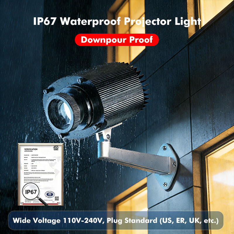 Lampu Iklan Gobo Avatar Kustom - Outdoor Lighting Logo ulasan dan harga