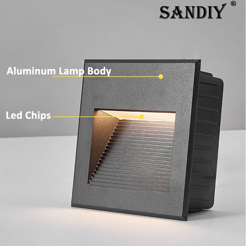 SANDIY Lampu Dinding Luar Ruan - Outdoor Lighting Voltage ulasan dan harga