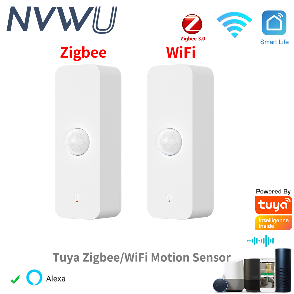 Zigbee PIR Sensor gerak WiFi,  - Motion Sensor Outdoor ulasan dan harga