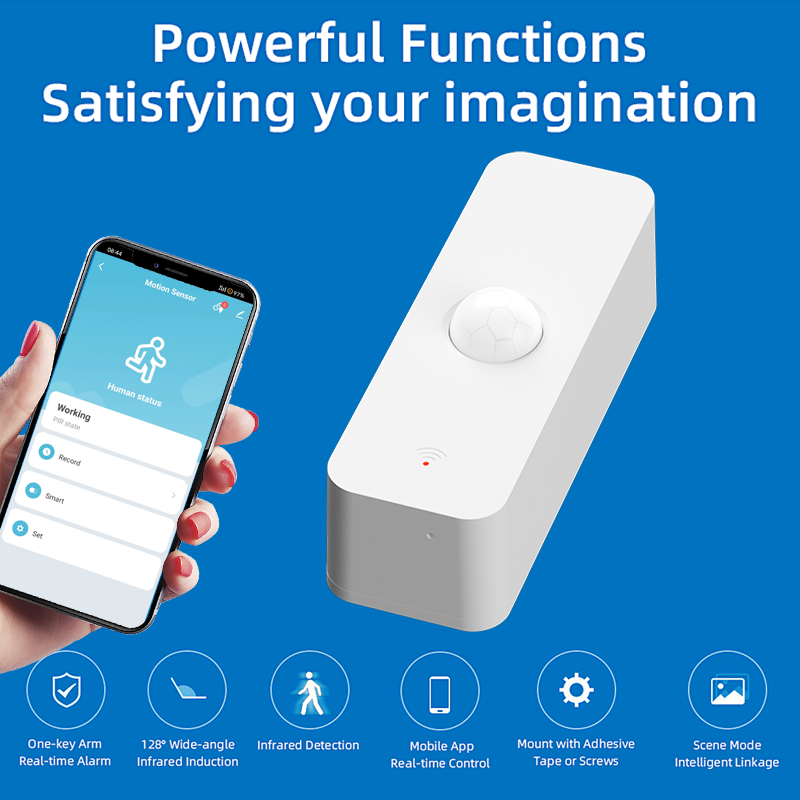 Zigbee PIR Sensor gerak WiFi,  - Motion Sensor Outdoor ulasan dan harga