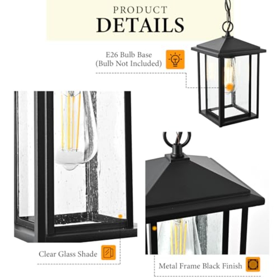Lampu Gantung Luar Ruangan unt - Outdoor Lighting Pendant ulasan dan harga