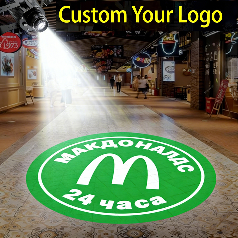 Proyektor Gobo LED HD Komersia - Outdoor Lighting Logo ulasan dan harga