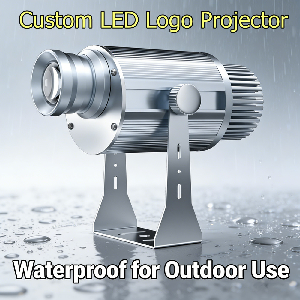 Proyektor Gobo LED HD Komersia - Outdoor Lighting Logo ulasan dan harga