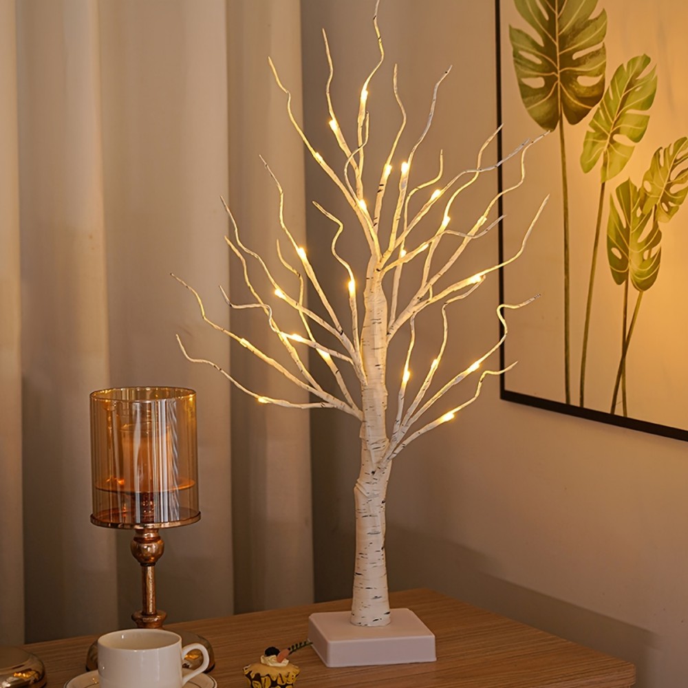 Lampu Pohon Birch Bercahaya LE - Outdoor Lighting Restaurant ulasan dan harga