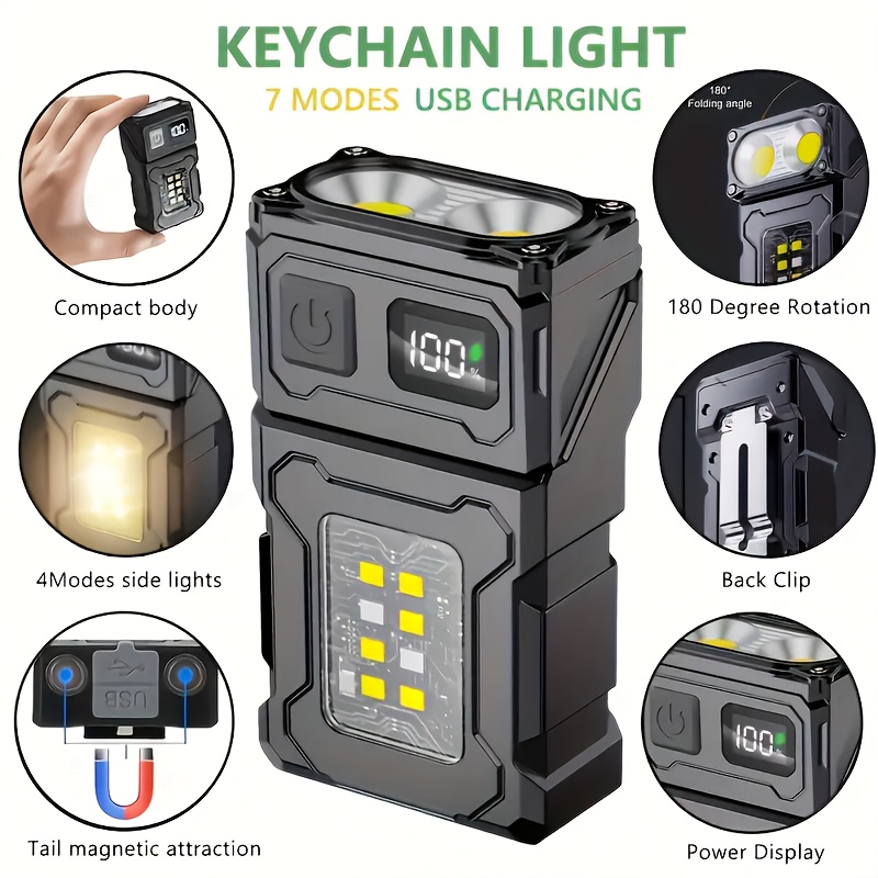 Senter LED Mini Isi Ulang Port - Outdoor Lighting Globes ulasan dan harga