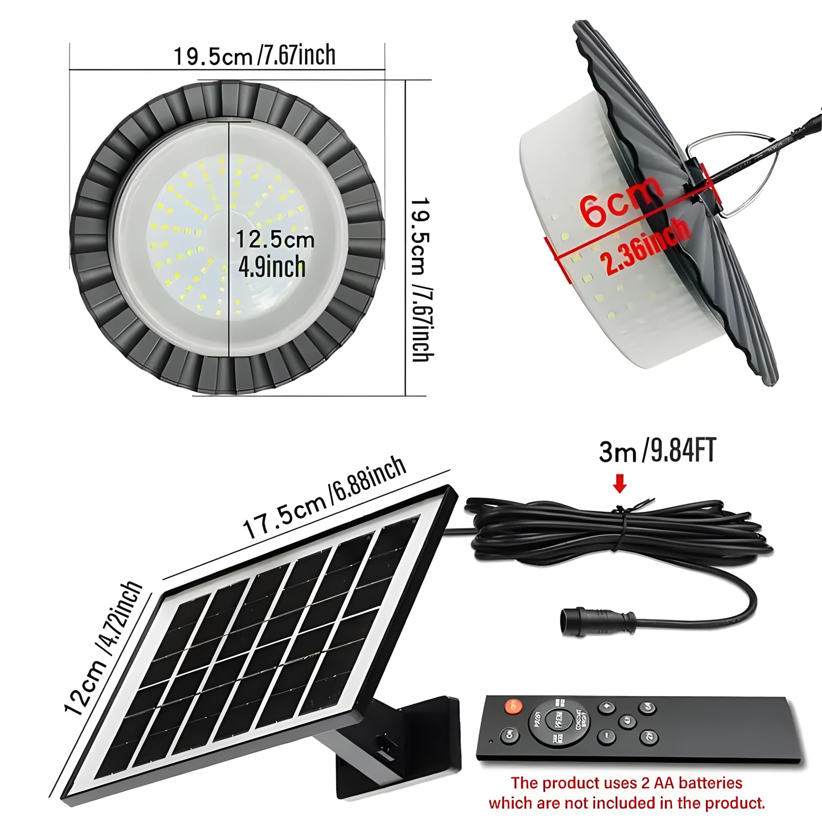 Lampu Gantung Tenaga Surya 224 - Outdoor Lighting Pendant ulasan dan harga