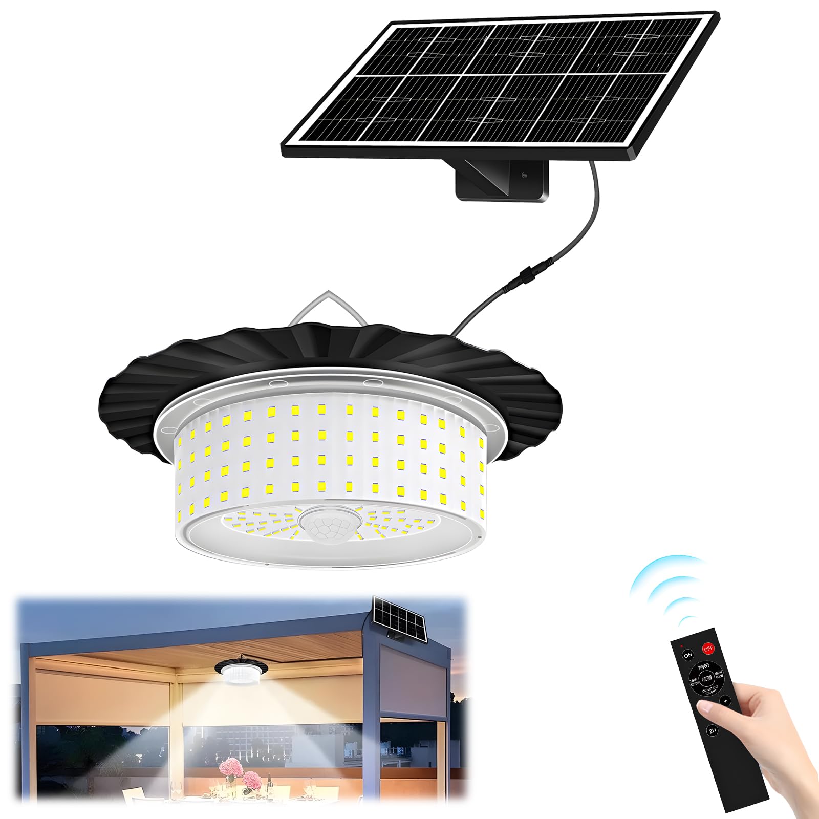 Lampu Gantung Tenaga Surya 224 - Outdoor Lighting Pendant ulasan dan harga