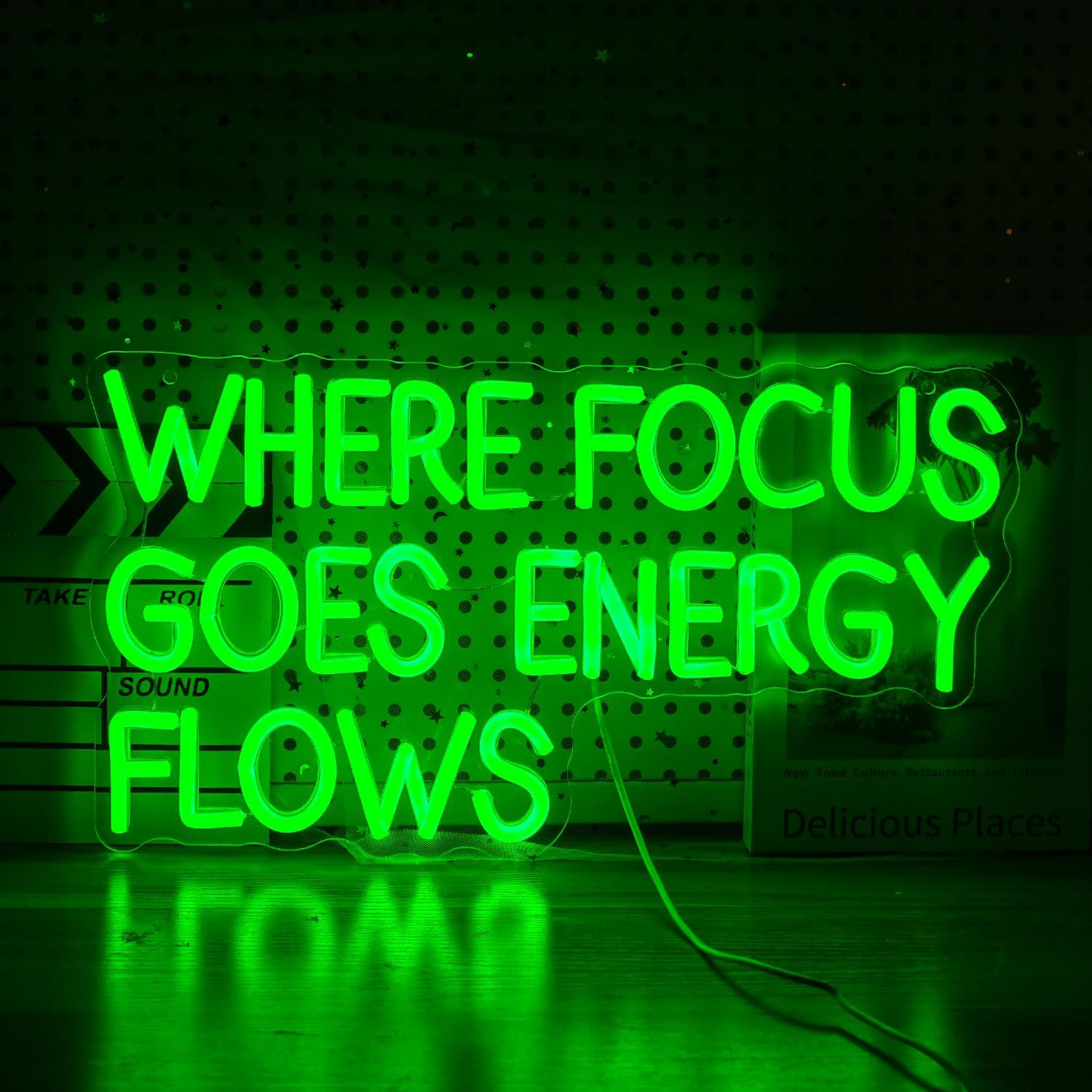 Lampu LED Neon Sign dengan Kut - Outdoor Lighting Quotes ulasan dan harga