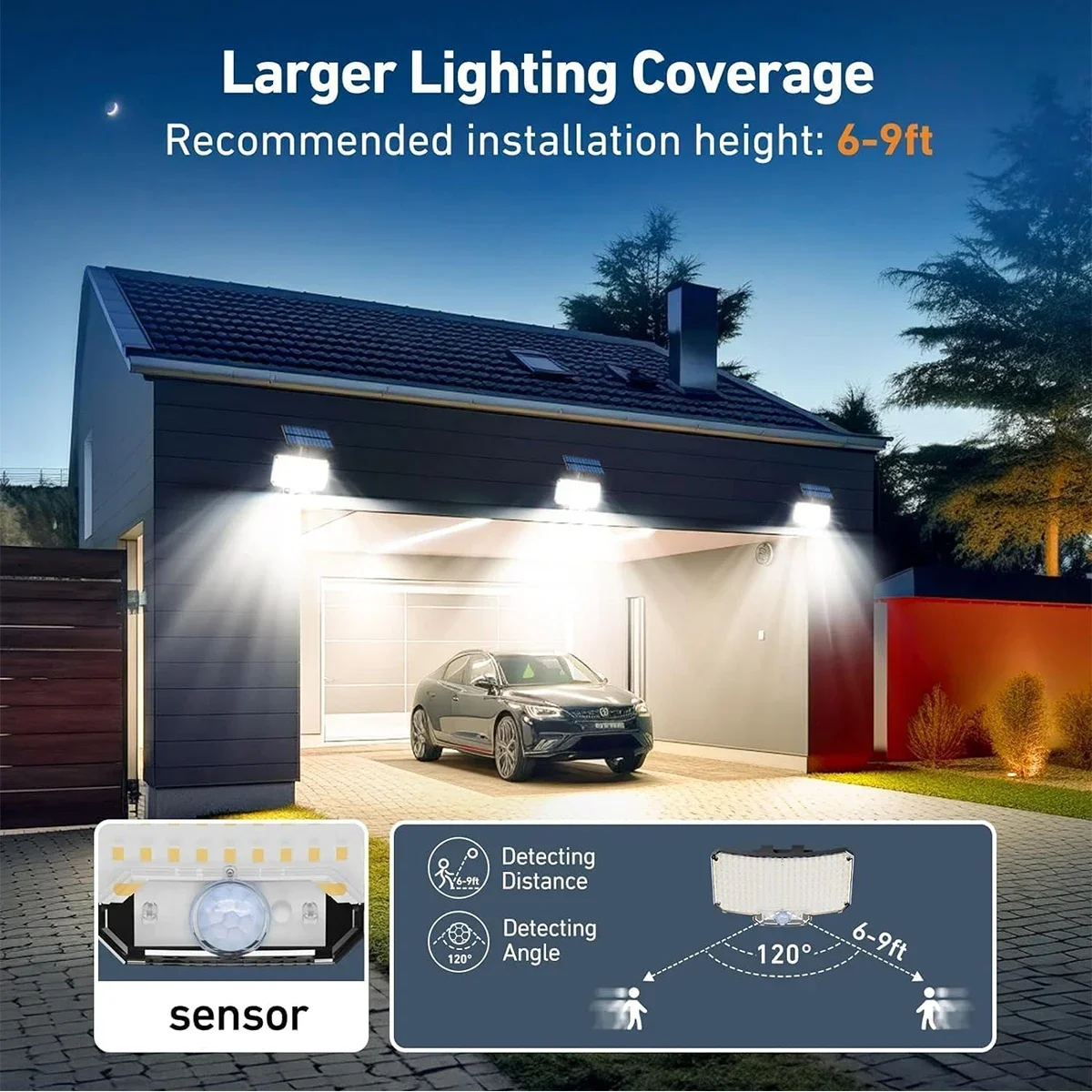 Lampu Luar Ruangan Tenaga Sury - Outdoor Lighting Wall ulasan dan harga