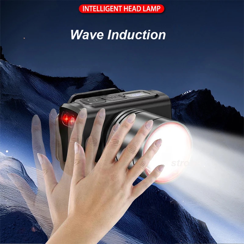 Lampu Kepala LED Digital 2026  - Motion Sensor Outdoor ulasan dan harga