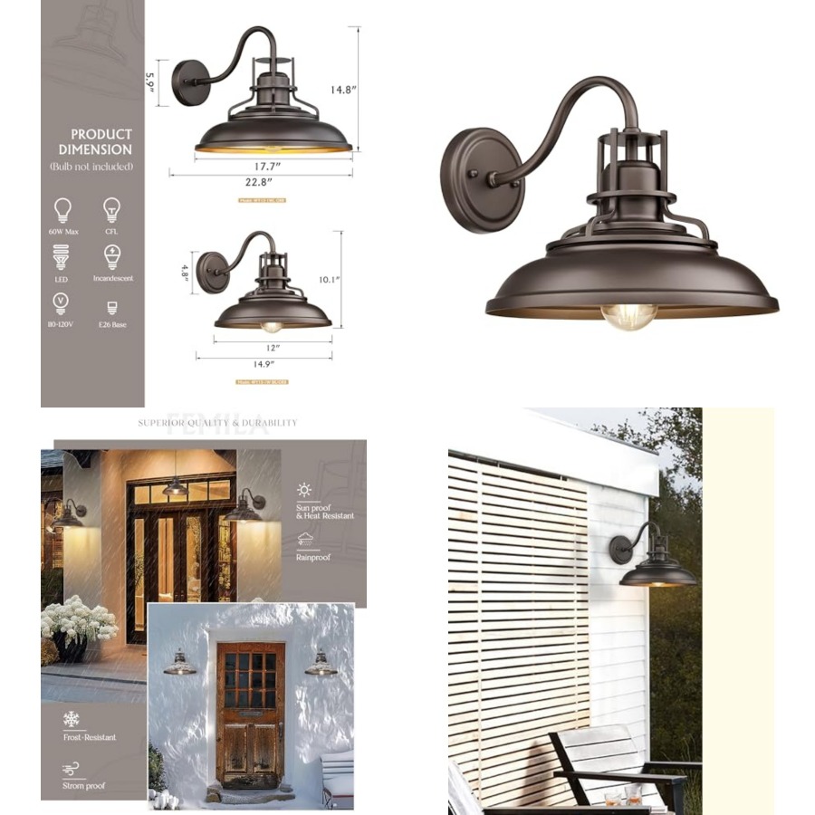 Lampu Gudang Luar Ruangan, Per - Outdoor Lighting Wall ulasan dan harga