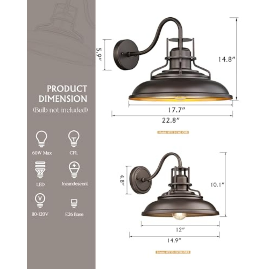 Lampu Gudang Luar Ruangan, Per - Outdoor Lighting Wall ulasan dan harga