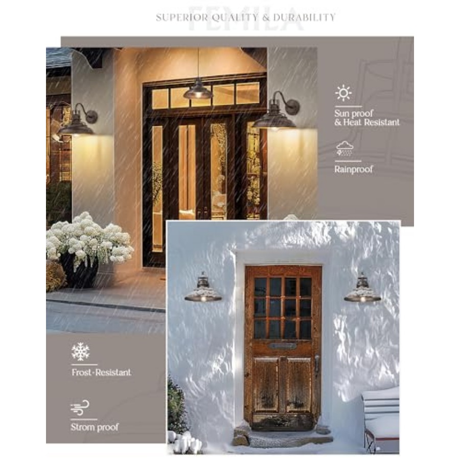 Lampu Gudang Luar Ruangan, Per - Outdoor Lighting Wall ulasan dan harga