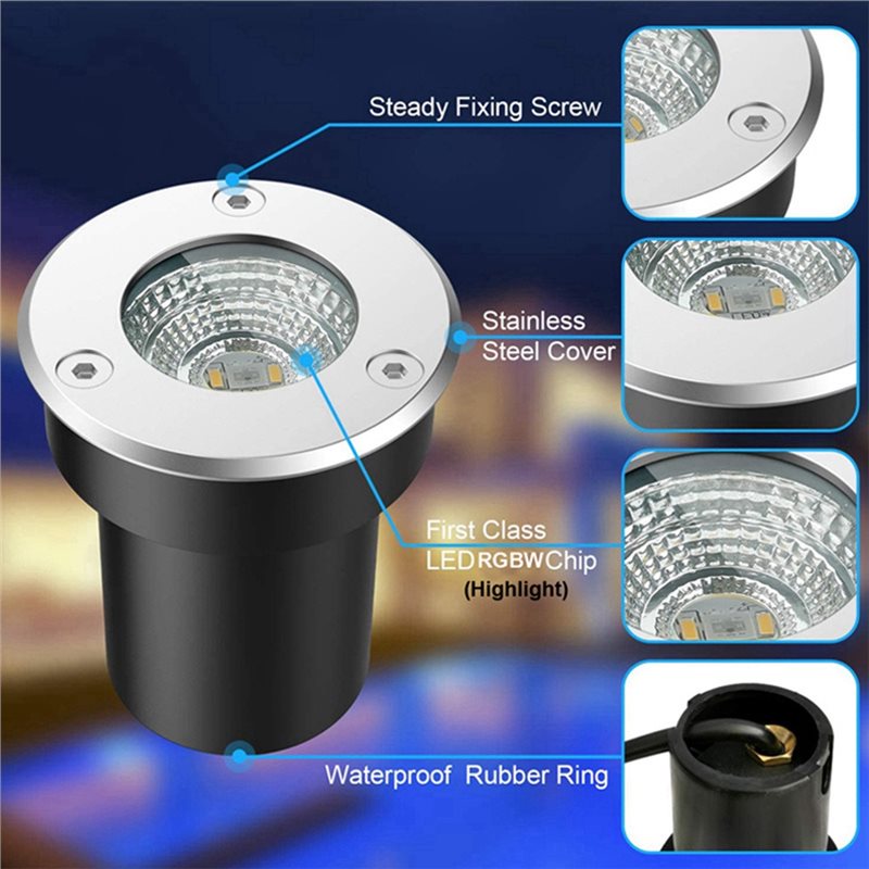 A01F-Lampu Tanam Luar Ruangan  - Outdoor Lighting Voltage ulasan dan harga