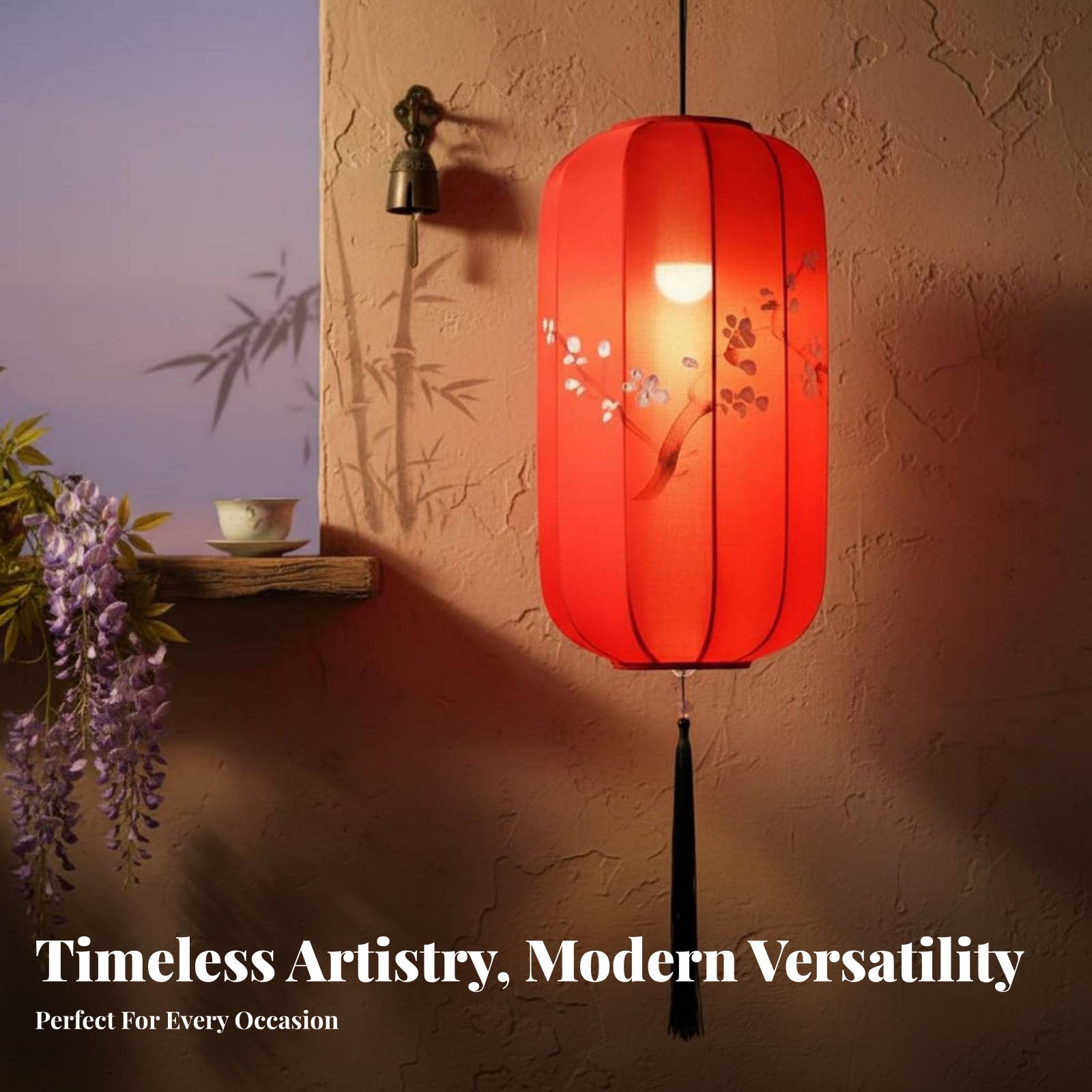 Lentera Cina Lukis Tangan, Lam - Outdoor Lighting Restaurant ulasan dan harga