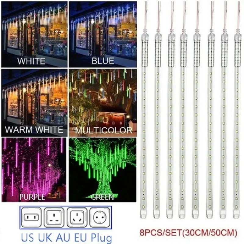 Lampu setrip LED 8 tabung huja - Outdoor Lighting Uk ulasan dan harga