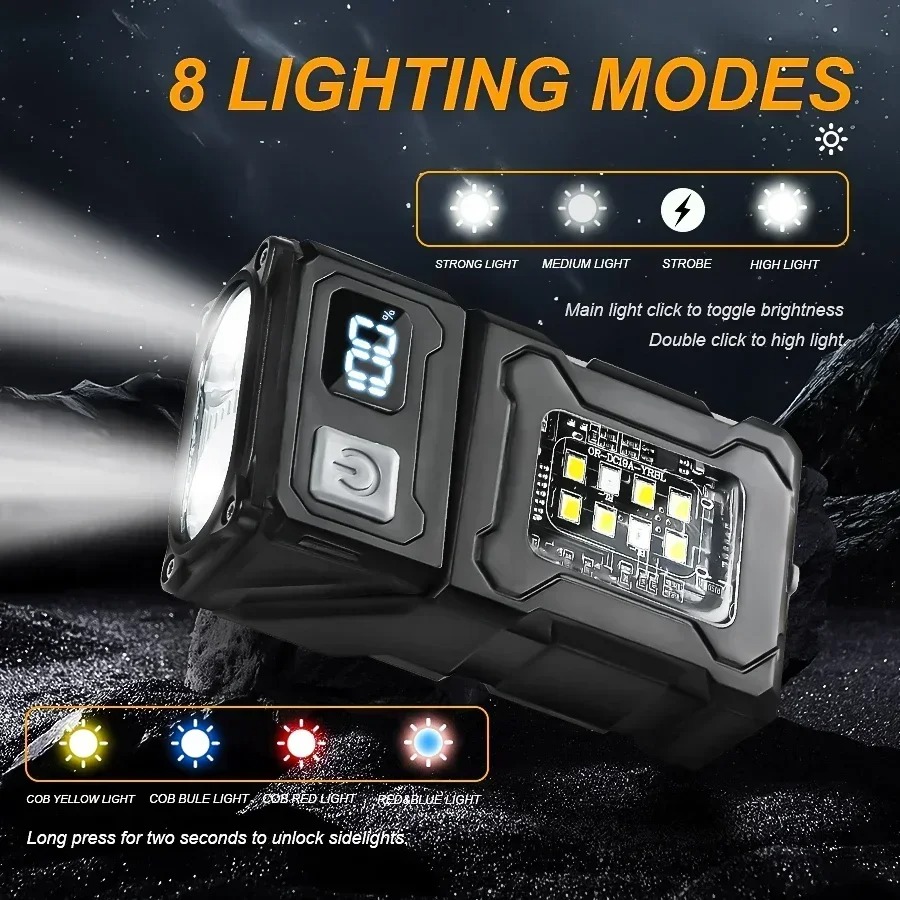 Senter LED Mini USB Isi Ulang  - Outdoor Lighting Globes ulasan dan harga