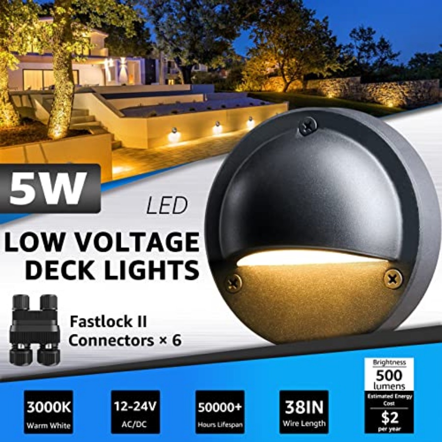 Lampu Dek LED 5W Tegangan Rend - Outdoor Lighting Voltage ulasan dan harga