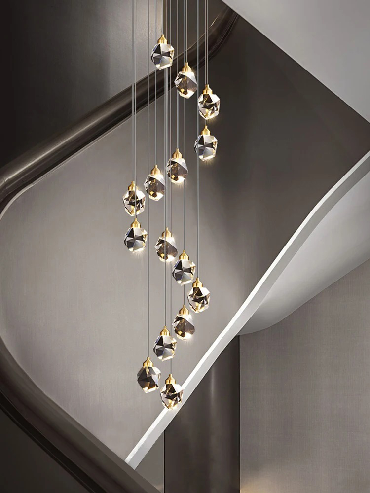 Lampu gantung kristal Nordic,  - Outdoor Lighting Pendant ulasan dan harga