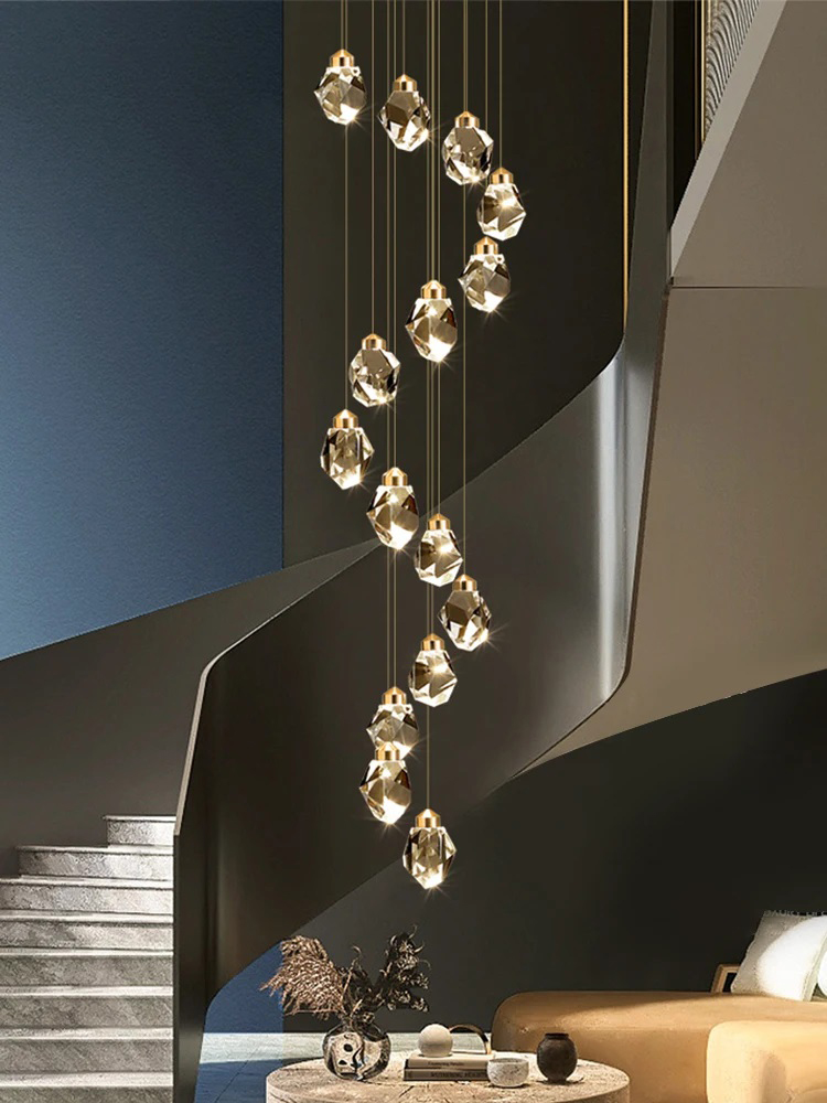 Lampu gantung kristal Nordic,  - Outdoor Lighting Pendant ulasan dan harga