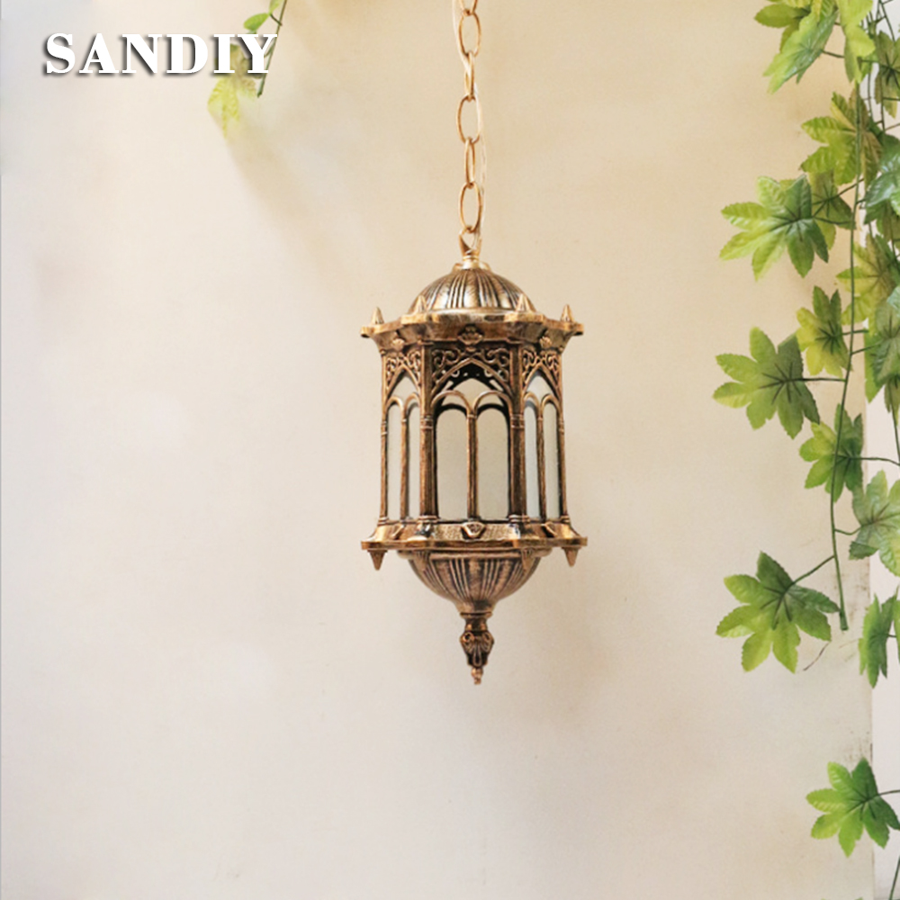 SANDIY Lampu Gantung Luar Ruan - Outdoor Lighting Restaurant ulasan dan harga