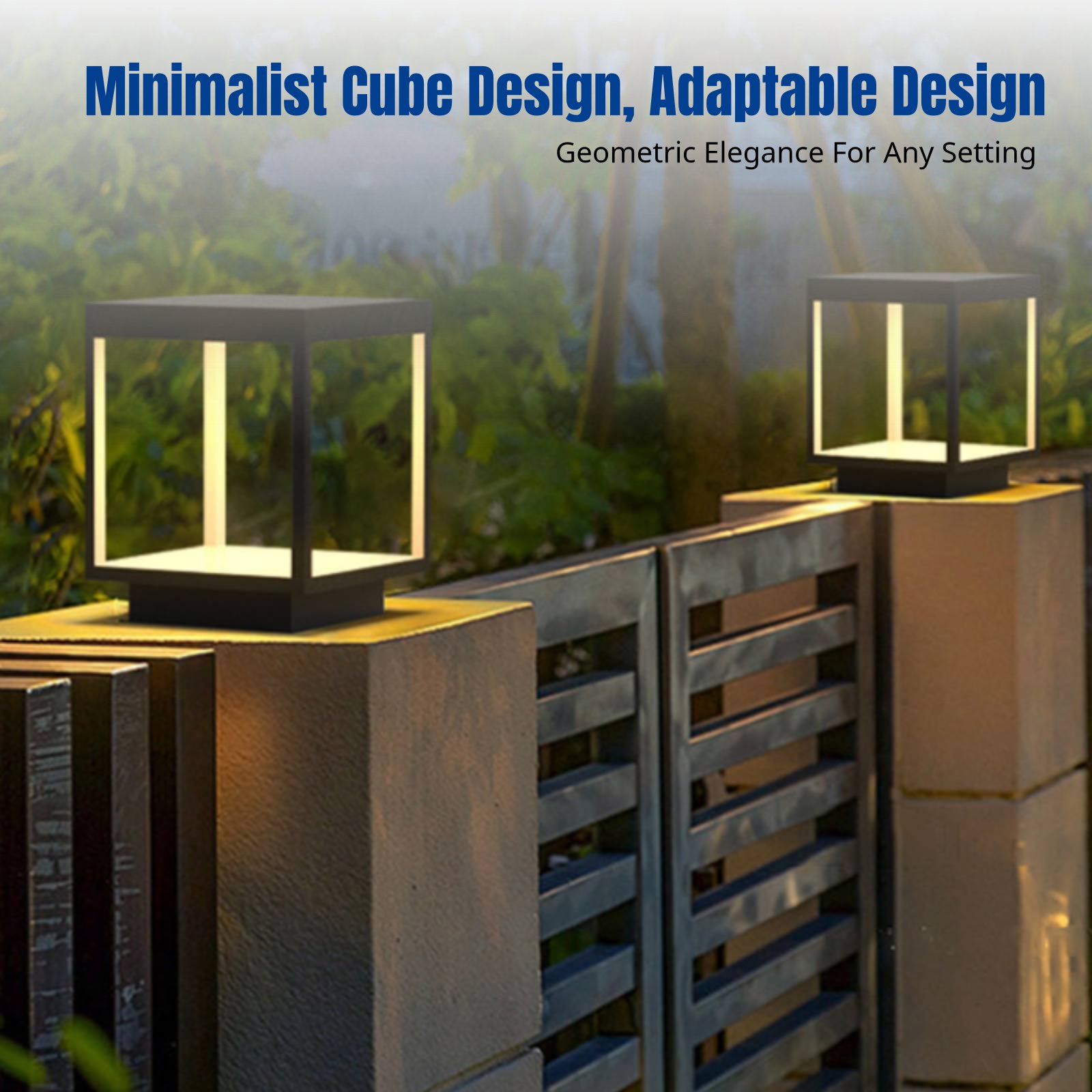 Lampu Pilar LED Minimalis Mode - Outdoor Lighting Wall ulasan dan harga