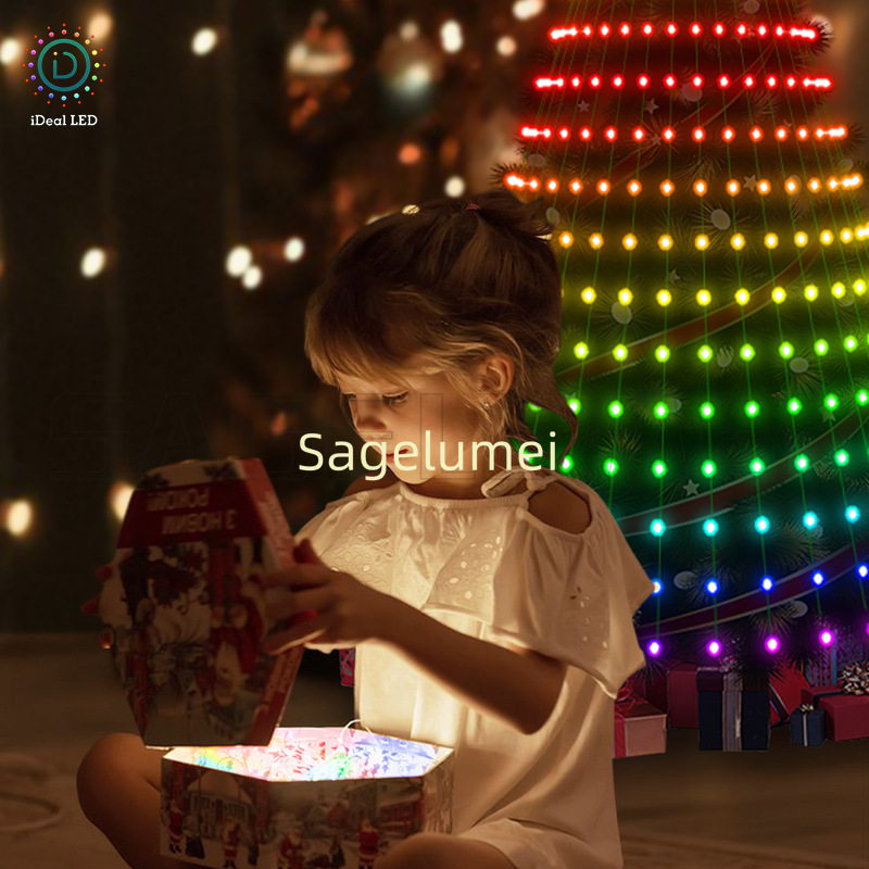 Lampu Natal RGBIC 400LED Lampu - Outdoor Lighting Uk ulasan dan harga