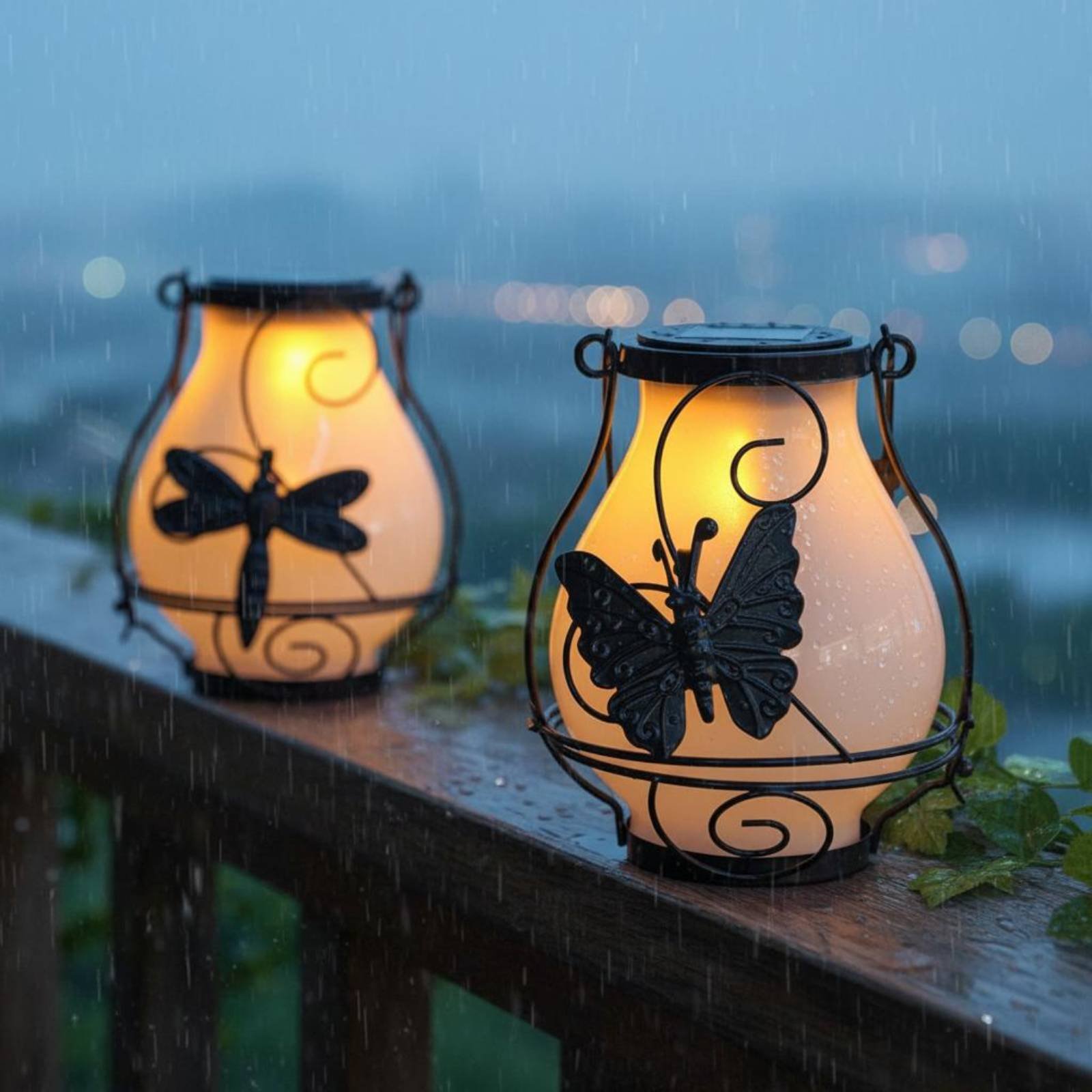 Lentera Kupu-kupu Tenaga Surya - Outdoor Lighting Wall ulasan dan harga