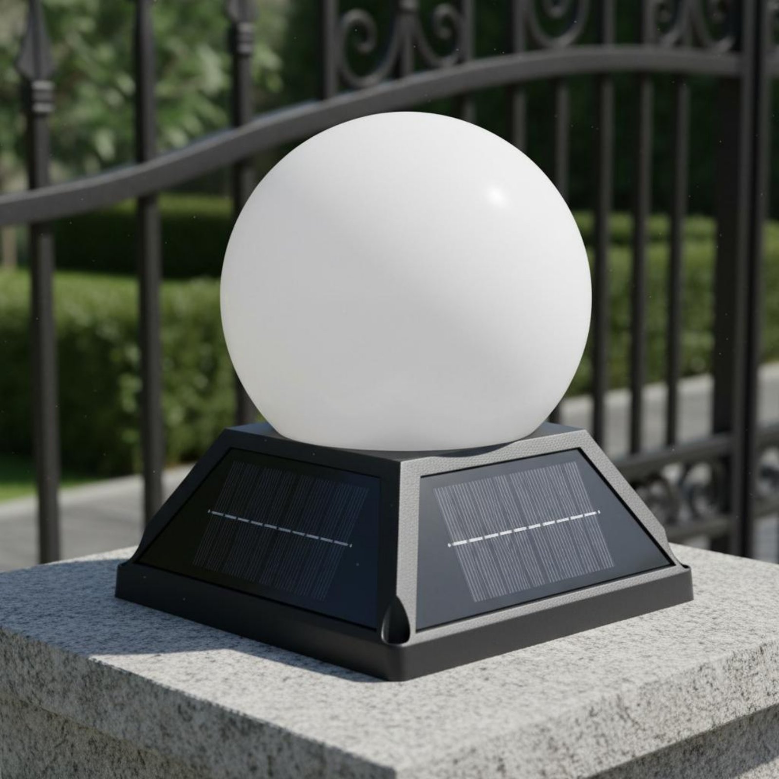Lampu Tiang Tenaga Surya denga - Outdoor Lighting Globes ulasan dan harga