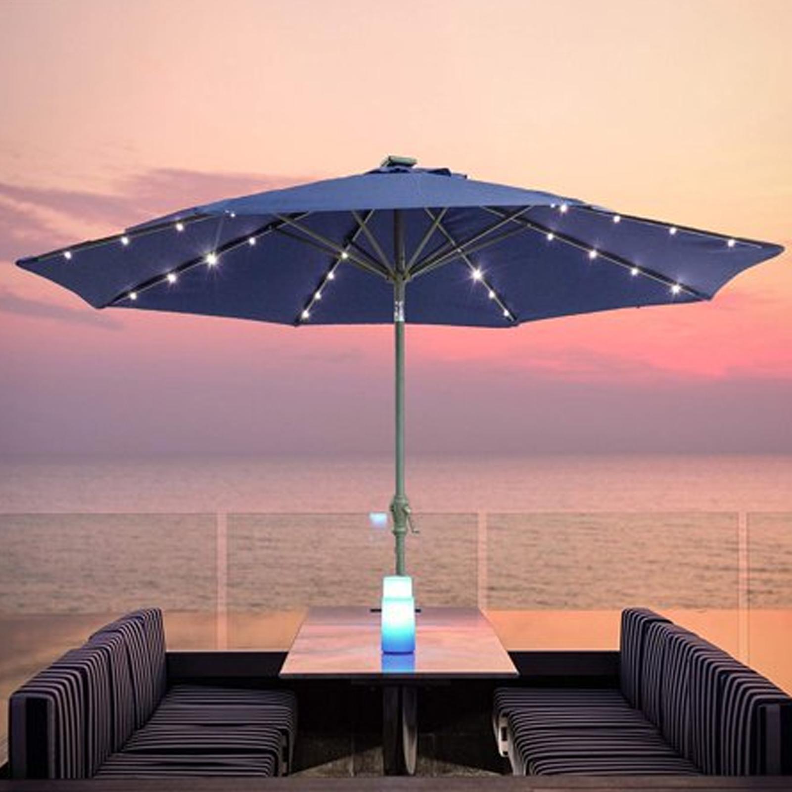 Lampu Tali Payung Surya 104 LE - Outdoor Lighting Led Fixtures ulasan dan harga
