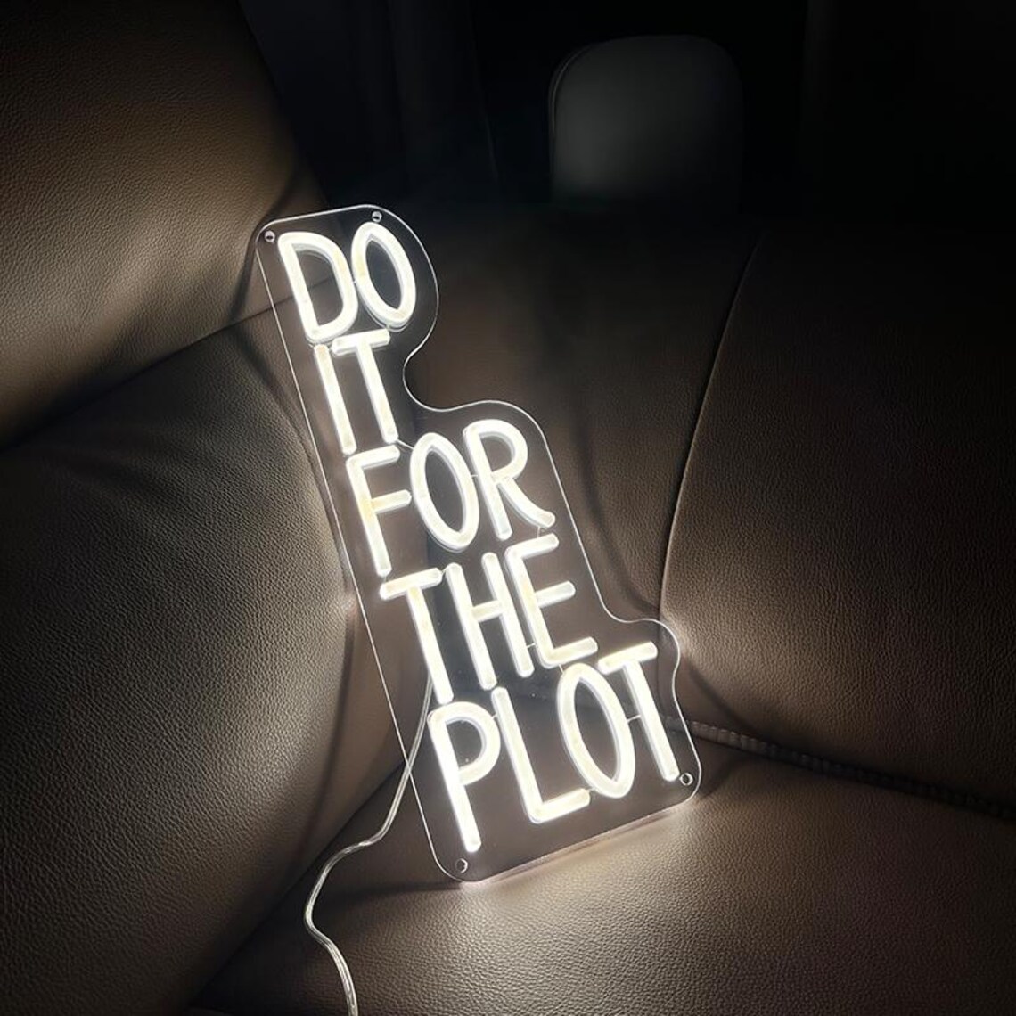 Lampu Neon Do It For The Plot, - Outdoor Lighting Quotes ulasan dan harga