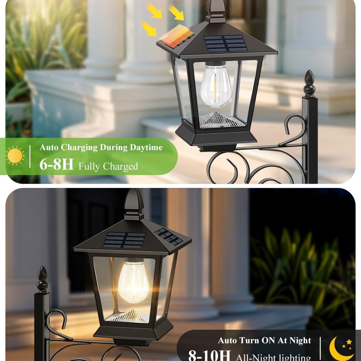 Lampu Taman Tenaga Surya 2-in- - Outdoor Lighting Wall ulasan dan harga